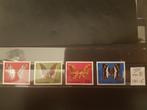 Prachtige postfrisse serie vlinders van Core D,Ivoire 1977, Postzegels en Munten, Ophalen of Verzenden, Dier of Natuur