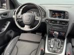 Audi Q5 2.0 TFSI quattro 211pk S-Line |1/2 leder|Xenon|19'', Automaat, Euro 5, Leder en Stof, Zwart