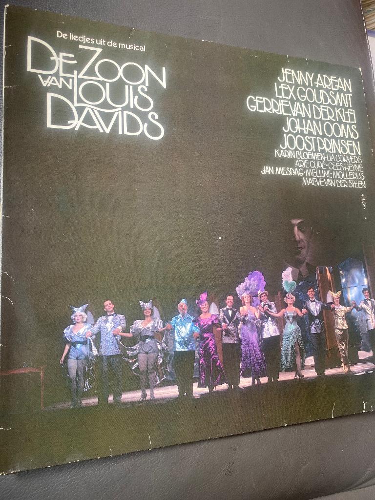 Musical De Zoon Van Louis Davids ( lp vinyl), Cd's en Dvd's, Vinyl | Nederlandstalig, Ophalen of Verzenden, Zo goed als nieuw