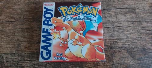 Pokemon Red - Nintendo Gameboy compleet, Spelcomputers en Games, Games | Nintendo Game Boy, Zo goed als nieuw, 1 speler, Vanaf 3 jaar