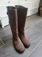 Waterdichte hoge laarzen met brede schacht [37], Kleding | Dames, Schoenen, Hoge laarzen, Bruin, Ophalen of Verzenden, Zo goed als nieuw
