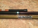 3 Vintage vaste stokken 1 Daiwa 1 Concorde 1Nissin, Ophalen of Verzenden, Gebruikt, Vaste hengel