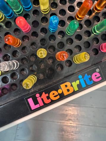 Lite-Brite - Creatief speelgoed met lichtjes! beschikbaar voor biedingen