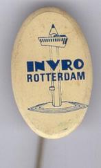 INVRO euromast Rotterdam blik speldje ( W_157 ), Verzamelen, Speldjes, Pins en Buttons, Verzenden, Zo goed als nieuw, Merk, Speldje of Pin