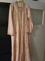 Roze Kaftan met Gouden Details -, Maat 38/40 (M), Ophalen of Verzenden, Roze, Onder de knie