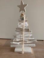 Witte, houten kerstboom, Ophalen of Verzenden