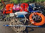 Partij watersport spullen reddingsvesten fenders anker enz., Ophalen, Gebruikt, Ankeren en Afmeren, Zeilboot of Motorboot