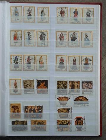 Kavel gr-01 postzegels Griekenland plm. 250 versch. zegels beschikbaar voor biedingen