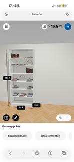 Ikea Pax kast 100x35x236 cm, Ophalen, Zo goed als nieuw, 50 tot 75 cm, 200 cm of meer