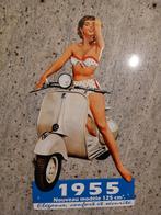 reclamebord & pin up & pin up girls & +/- 45 cm hoog, Ophalen, Zo goed als nieuw, Reclamebord