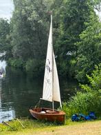 Houten boot vaurien, Watersport en Boten, Zeilen en Zeiltoebehoren, Gebruikt, Ophalen of Verzenden, 3 tot 6 meter, Minder dan 15 m²