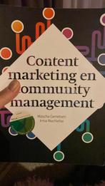 Mascha Gerretsen - Contentmarketing en community management, Ophalen of Verzenden, Zo goed als nieuw, Mascha Gerretsen; Irma Machielse
