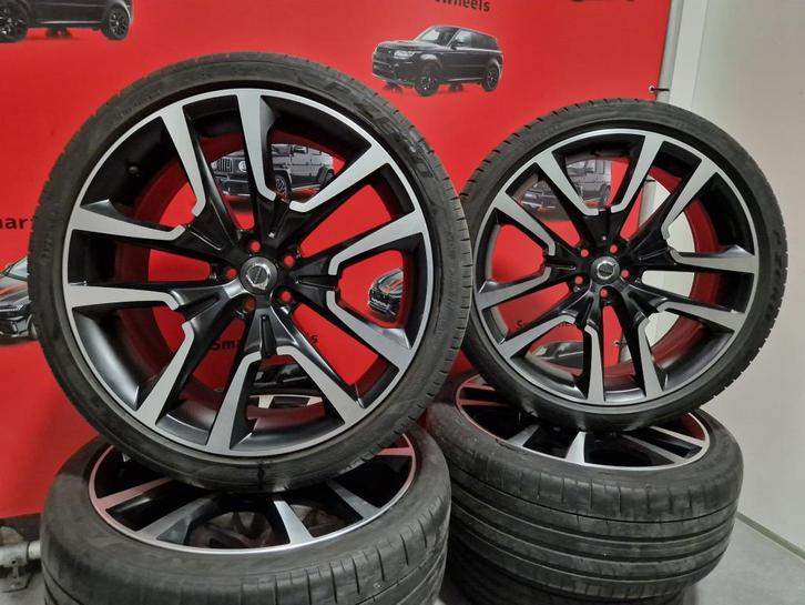 22 inch ORIGINEEL VOLVO R-DESIGN XC60 XC90 VELGEN EN BANDEN, Auto-onderdelen, Banden en Velgen, Banden en Velgen, Overige maten