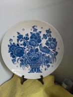 10938) mooi wandbord Delfts blauw hand geschilderd  drs 38cm, Antiek en Kunst, Ophalen of Verzenden