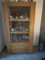 Goossens Quint Vitrinekast - Massief Eiken, Ophalen