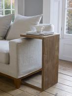 Lombok Sumatra Bijzettafel, Minder dan 55 cm, Zo goed als nieuw, Rechthoekig, Hout