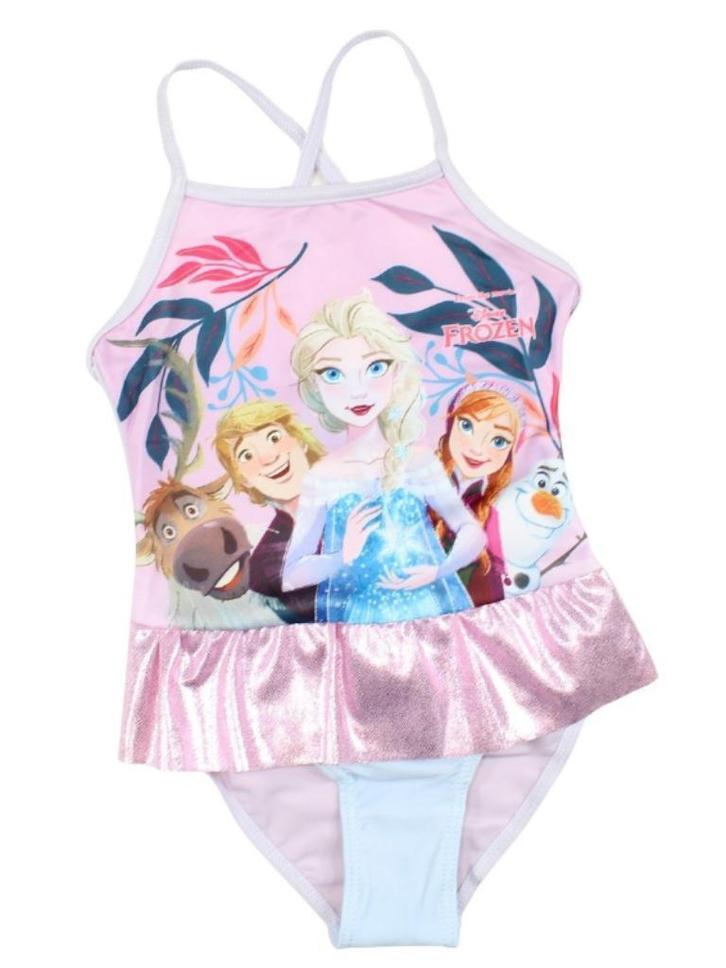 Disney Frozen Zwempak Roze - Maat 122/128, Kinderen en Baby's, Kinderkleding | Kinder-zwemkleding, Nieuw, Badpak, Maat 128, Meisje