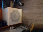 Devine RX-10SA subwoofer wit, Ophalen, Zo goed als nieuw, Audio