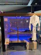 Verschillende sauna’s showroomprijzen., Sport en Fitness, Sauna, Ophalen of Verzenden, Zo goed als nieuw, Complete sauna