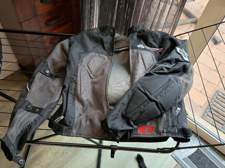 Motorjas en rugband / nierband, Motoren, Kleding | Motorkleding, Jas | textiel, Dames, Tweedehands, Ophalen