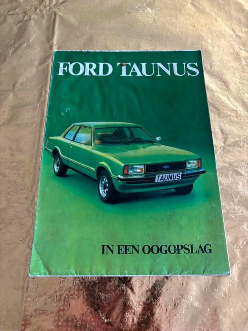 Beknopte handleiding Ford Taunus TC2, Auto diversen, Handleidingen en Instructieboekjes, Ophalen of Verzenden