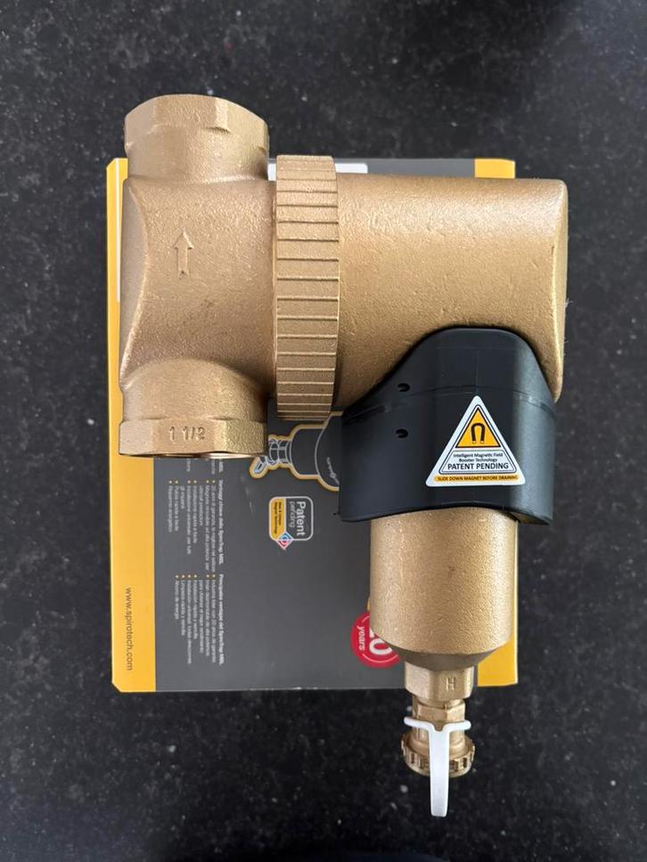 UE150WJ vuilafscheider MBL spirotrap van Spirotech NIEUW, Doe-het-zelf en Verbouw, Verwarming en Radiatoren, Nieuw, Overige typen