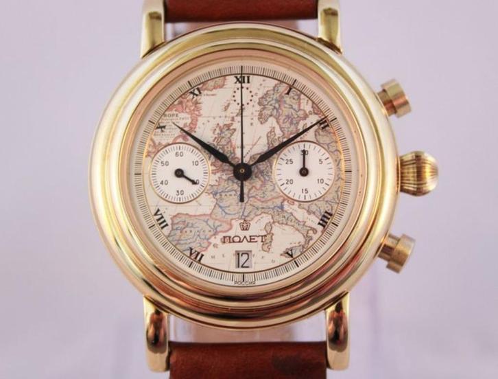 Te koop Poljot horloges genummerd / gelimiteerd., Sieraden, Tassen en Uiterlijk, Horloges | Heren, Zo goed als nieuw, Polshorloge