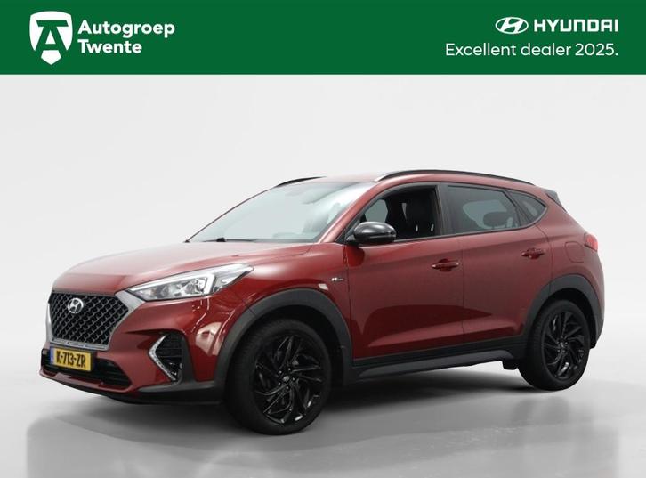 Hyundai Tucson 1.6 T-GDI N-Line Automaat | Navigatie | Camer, Auto's, Hyundai, Bedrijf, Tucson, ABS, Airbags, Airconditioning