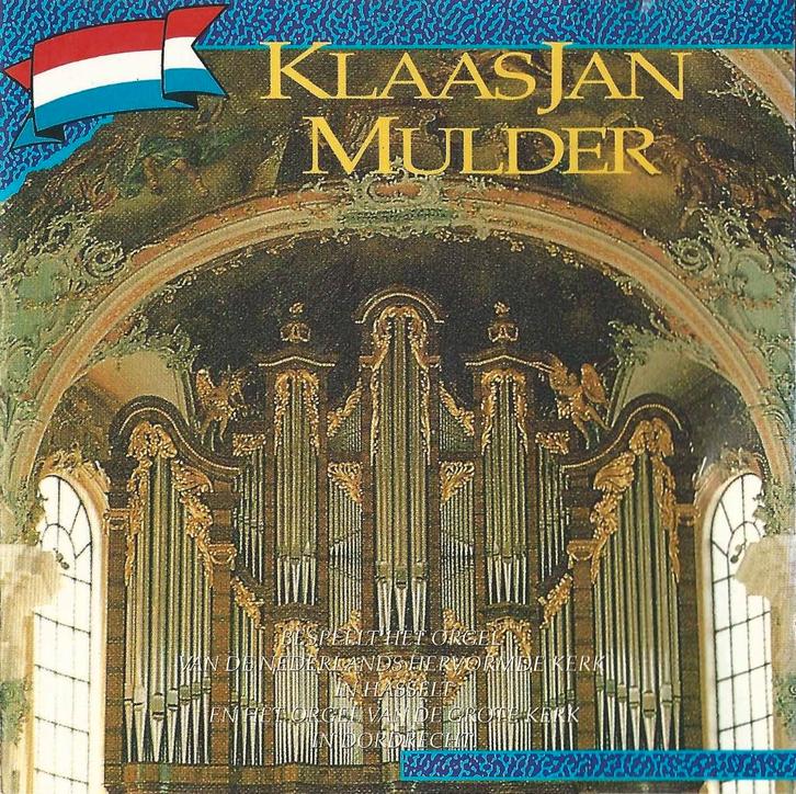 OrgelCD: Klaas Jan Mulder - Hasselt en Dordrecht, Cd's en Dvd's, Cd's | Religie en Gospel, Zo goed als nieuw, Koren of Klassiek