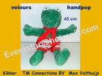 Kikker Max Velthuijs handpop (45cm), Kinderen en Baby's, Speelgoed | Knuffels en Pluche, Kikker, Zo goed als nieuw, Ophalen