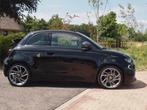 Unieke ABARTH 500e Turisimo, CABRIOLET, 2024 , lage km stand, 64 pk, Zwart, 4 stoelen, Alcantara