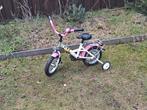 Loekie Kinderfiets 12 inch terugtraprem, Fietsen en Brommers, Ophalen, Zijwieltjes, Gebruikt, Loekie