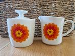 Retro roomstelletje van Bavaria Winterling Marktleuten, Huis en Inrichting, Keuken | Servies, Ophalen of Verzenden, Gebruikt, Porselein
