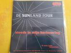 De Sunland Four - Steeds in mijn herinnering ., Ophalen, Zo goed als nieuw, Overige formaten, Levenslied of Smartlap