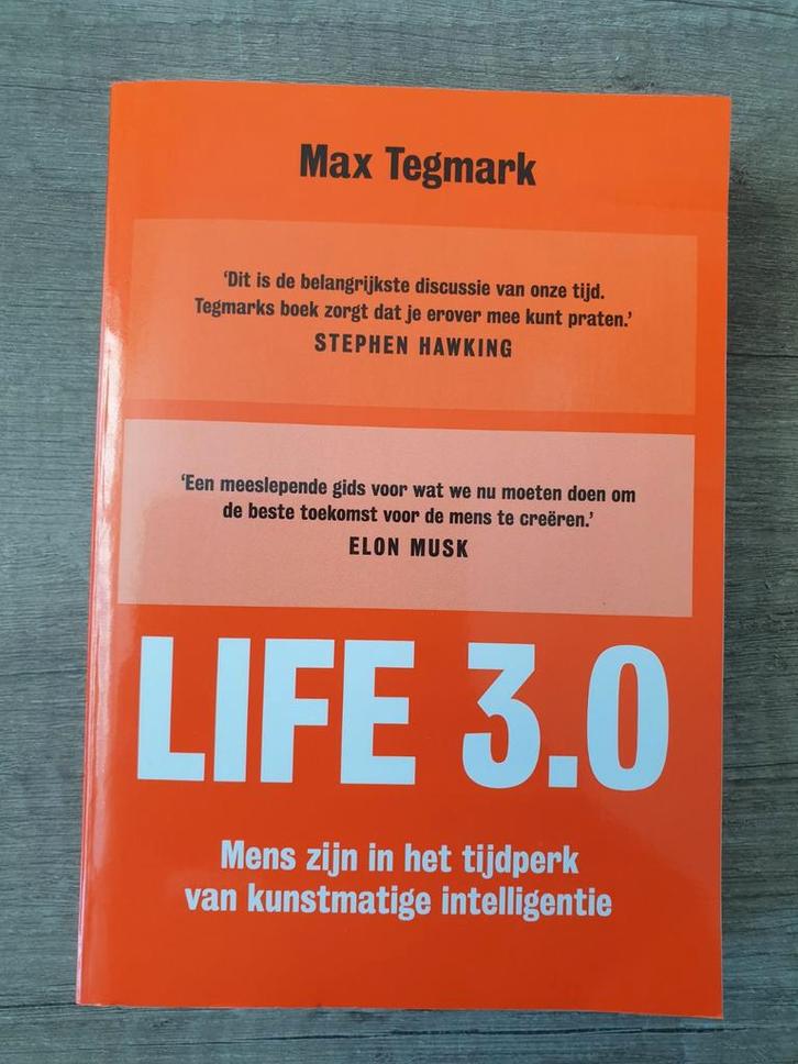 Life 3.0 - Max Tegmark, Boeken, Overige Boeken, Gelezen, Ophalen of Verzenden