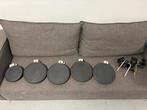 Roland set van 5 rubber pads incl 5 rackklemmen PD-7, PD-9, Ophalen of Verzenden, Gebruikt, Drums of Percussie