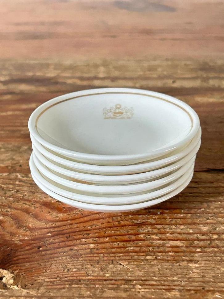 6 bordjes - Royal Doulton England - British Airways, Antiek en Kunst, Antiek | Servies los, Ophalen of Verzenden