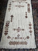Wollen vloerkleed 143x73 merk berber voor maar 40 euro, Crème, 100 tot 150 cm, Zo goed als nieuw, Rechthoekig