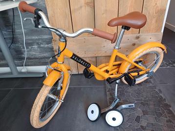 Veloretti Maxi okergeel 16 inch igst met zijwieltjes beschikbaar voor biedingen