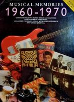 Musical Memories 1960-1970 - Piano Vocal, Gebruikt, Ophalen of Verzenden, Keyboard, Thema