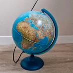 Wereldbol Lamp in Goede Staat, Ophalen of Verzenden, Verlicht, Gebruikt
