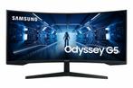 Samsung Odyssey C34G55TWWP 34 inch, Computers en Software, Monitoren, Curved, VA, 34 inch, Zo goed als nieuw