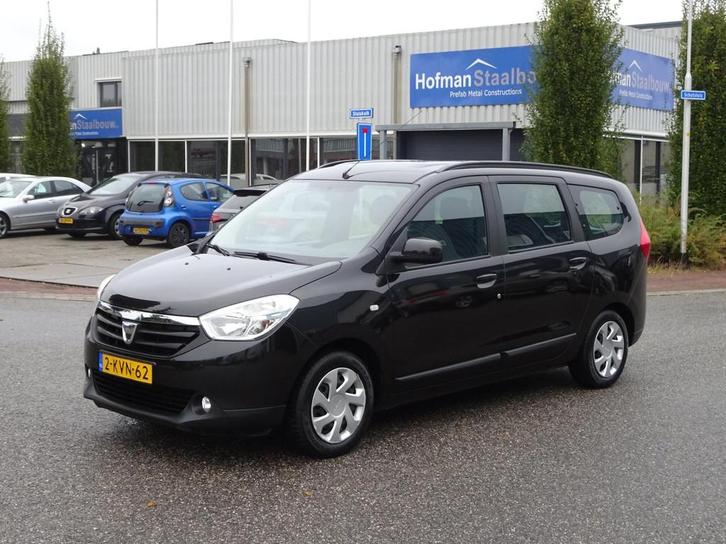 Dacia Lodgy 1.2 TCe Lauréate 7p. Airco Navi, Auto's, Dacia, Bedrijf, Te koop, Lodgy, ABS, Airbags, Airconditioning, Boordcomputer