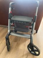 Zwart met aluminium rollator, Diversen, Rollators, Ophalen, Gebruikt