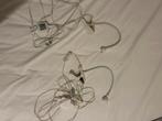 2x wit leeslampje teab, Ophalen of Verzenden, Zo goed als nieuw, E27 (groot), Led-lamp
