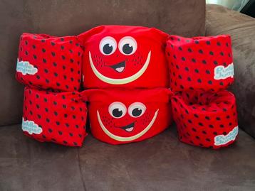 2x Sevylor Puddle Jumper Watermeloen - zgan - zwemband beschikbaar voor biedingen