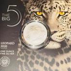 Big Five Leopard 1oz Zilver 2020, Ophalen of Verzenden, Zuid-Afrika, Losse munt, Zilver
