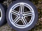 18" Audi 5-spaaks Speedline velgen met winterbanden, Ophalen, 18 inch, Banden en Velgen, Winterbanden