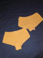 122 128 dilling hipsters 2 stuks onderbroek oker, Nacht- of Onderkleding, Gebruikt, Meisje, Ophalen of Verzenden