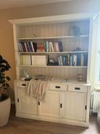 Witte boekenkast / buffetkast, Huis en Inrichting, Ophalen, Zo goed als nieuw, 25 tot 50 cm, 200 cm of meer